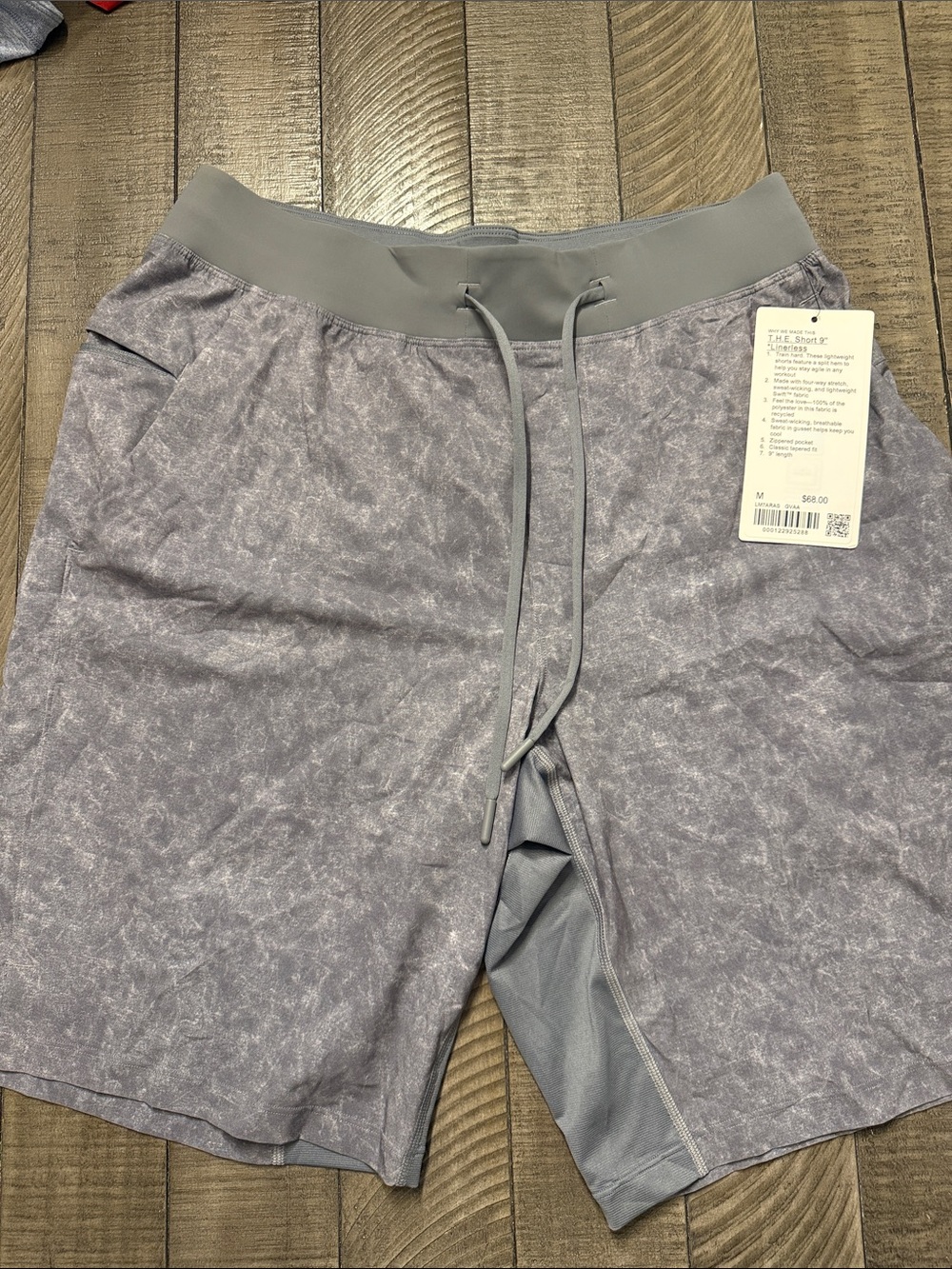 lululemon athletica Men’s Athletic Shorts - Heathered Gray